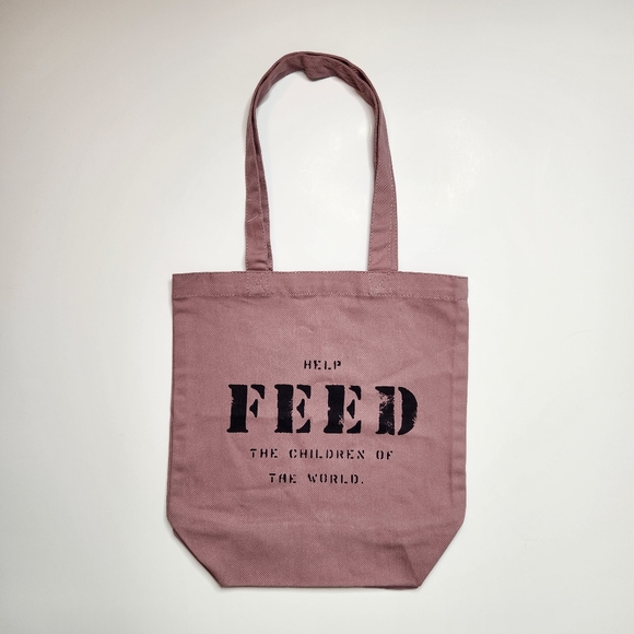 FEED Handbags - FEED 10 Mauve Purple / Pink Tote Bag